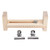 Wood Bracelet Jig U Shape Clear Scale Bracelet Jig Kit DIY Hand Knitting Bracelet Jig with 2 Clamp Bracelet Braiding Tool