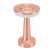 Portable LED Table Lamp Retro Touch Control 3 Levels Color Temperature Rechargeable Table Lamp Night Light for Hotel Copper