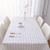 PVC Oil Proof Dining Kitchen Tablecloth End Table Cloth Cover Protector Black&White Plaid Print