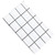 PVC Oil Proof Dining Kitchen Tablecloth End Table Cloth Cover Protector Black&White Plaid Print