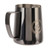 Frothing Pitcher 304 Stainless Steel Pull Flower Cup Coffee Milk Frother 600ml Pointed Mouth Black