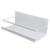 Storage Shelf Magnetic PunchFree Refrigerator Side Storage Rack Kitchen Seasoning Rack(White )