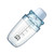 Cocktail Shaker Plastic Portable Drink Mixed Hand Shaker Bottle Bar Mixing Tool for Wine Martini Milk Tea Margarita Blue 500ML
