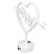 Heart Shape Neon Light Night Light for Wedding Party Kids Room Living Room USB/Battery Powered