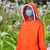 Orange Beekeeper One Piece Bee Suit Beekeeping Protective Clothes Beekeeping Equipment(L )