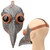 Halloween Cosplay Beak Masks Props Bird Mouth Party Costume Face Cover Decoration Toy(BlackCopper Color )