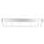 Bathroom Shelf Wall Mount Space Aluminium Shower Single Layer Shelf Shampoo Storage Rack50cm Commodity Shelf with Hanging Rod and Hooks
