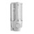 Wall Mounted Soap Dispenser 350ml Locking Leakproof Waterproof Wall Mount Manual Soap Dispenser for Kitchen Bathroom White
