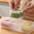 Food Storage Container with Sealed Lid Drainer 3 Compartments Divided Refrigerator Fridge Organizer for Onion Ginger Scallion