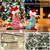 Christmas Ribbon Lights 4Meter 40 LED Lights Copper Wire Ribbon Bows String Lights for Party Weddings Holiday Christmas Tree Decor