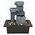 Electric Tabletop Fountain Office Desktop Ornament Tabletop Waterfall for Household DecorationUS Plug 110V