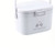 Medicine Box Pill Storage Case Sewing Tin Container PP 2 Layer Portable for Home Office Grey