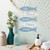 The Beach is My Happy Place Themed Wall Decor Nautical Flip Flop Wall Sign Vintage Hanging Ornament for Home Bathroom Decor