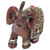 Resin Elephant Statue Figurine Crafts Desktop Ornaments for Home Living RoomRed S 9x4x10cm