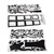 Memory Tree Photo Wall Sticker DIY Removable PVC Black Tree Photo Wall Stickers for Home Decoration Towards Right