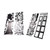 Memory Tree Photo Wall Sticker DIY Removable PVC Black Tree Photo Wall Stickers for Home Decoration Towards Right
