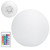 LED 16 Colors Remote Control Night Light USB Charging Waterproof Spherical Lamp (20cm)