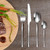 24-Piece Stainless Steel Utensils Set Include Forks Knives Spoons Silverware Set for 4 Mirror Polished Tableware Flatware Set for Home Kitchen and Restaurant Party Dishwasher Safe