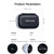Oximeter Storage Case Fingertip Pulse Oximeter Travel Case Shockproof Waterproof EVA Storage Box Blood Saturation Monitor Pouch Box Protective Bag