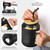 [通拓商品]50oz Glass Cup with Handle Reusable Bamboo Lids Water Bottle Leakproof Wide Mouth BPA-free Iced Coffee Cup with Straw / Silicone Protective Sleeve