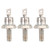 3PCS Rectifier Diode Spiral 25A Iron High Hardness Spiral Rectifier Module Replacement for Generator Anode