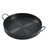 Korean Grill Pan Non Stick Coating Round BBQ Griddle Frying Pan for Indoor Outdoor Cooking 30cm / 11.81in
