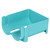 Stackable Beer Can Holder Cans Storage Rack Refrigerator Canned Beverage Organzier (Blue)