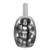 2pcs Stainless Steel Ice Scoop Professional Large Capacity Polished Semicircular Design Rice Scoop Grain Shovel for Bar Outdoor Home Party