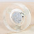 Beautiful Pattern Mini Crystal LED Light Base Buddha Display Stand Holder Home Decor