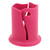 Kayak Drink Holder Multifunctional Anti Slip Easy to Install TPR Practical Paddle Board Cup Holder for Fishing Pink