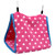 Bird Bed Foldable Portable Comfortable Flannel Triangular Hanging Bird Hammock with Hooks for Parrots Hamsters SquirrelsPink