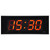 Digital Wall Clock Silent Auto Dimmable LED Electronic Hanging Clock for Public Place Home Office  100‑240V