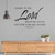 Adhesive Quote Motto Wall Sticker Bedroom Living Room Wall Decal Home Decoration