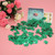 60g Bag Beautiful Unique Party Table Confetti for Saint Patrick's Day Party Balloon Decoration(Green 4 Leaves Grass )