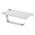 Toilet Paper Roll Holder Wall Mount Stainless Steel Bathroom Towel Tissue Rack (Mirror Light)