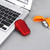 Portable Gas Lighter Waterproof Windproof Lighter Igniter for Smoker Cigarettes Cigar (Red)