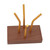Coffee Filter Holder Wooden Base Stable Support Decorative Coffee Filter Paper Storage Rack