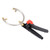 Agriculture Spray 3 Atomizing Nozzle Semi Circular Sprayer G3/8in External Thread