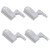 10 Sets Hinge LED Light High Brightness ABS Cabinet Hinge Light with 3 LED Lamp Beads Hinge Lights for Wardrobe CabinetWhite Light