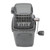 Manual Ice Crusher Small Portable Shaver Hand Operated Snow Cone Machine for Home Grey