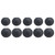 10 Pcs Paper Lantern Pure Black Round Paper Lanterns Birthday Wedding Halloween Family Party Decoration