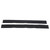 2Pcs 25in Black Stove Counter Cover Silicone OilProof StainProof Stove Gap Filler for Restaurant Kitchen