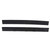 2Pcs 25in Black Stove Counter Cover Silicone OilProof StainProof Stove Gap Filler for Restaurant Kitchen