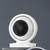 Space Heater Intelligent Control Anti Overheating Energy Saving Low Noise Portable Desktop Heater Fan White CN Plug 220V