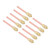 10Pcs 1/4SAE HVAC Filling Access Valves Air Conditioner Brass Check Valve for R22 R12 R134