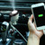 Car Air Humidifier Purifier Aroma Diffuser with USB Charging Port for Air HumidificationBlack