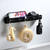 U shaped Household Bathroom Wall Mounted Hook Aluminum Towel Clothes Storage Hanging 5 Hooks Rack