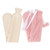 2000ML Hot Water Bottle Strip Shaped Hot Water Bag for Winter Neck Shoulder Warm with Soft Fluffy Cover