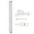 Portable 24LED Ultraviolet Light UV Cleaning Lamp for Bedroom Bathroom Kitchen