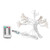 USB Powered 10 Flower Lamp 150 Lamp Beads Remote Control Lamp for Wedding Christmas Party
